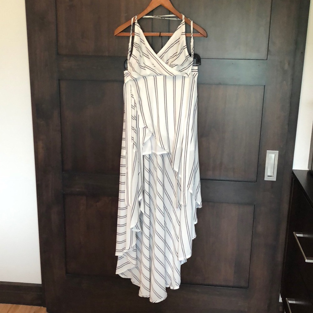 2 piece - crop top and wrap skirt